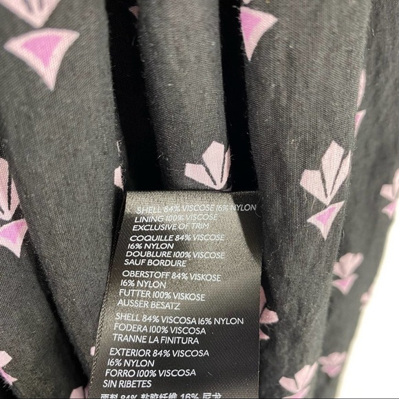 NEW Anthropologie Dasha Floral Midi Dress sz M - Picture 11 of 14